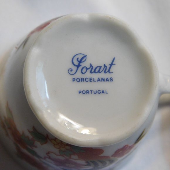 Forart Porcelanas Portugal Tea Cup & Saucer - Picture 4 of 9